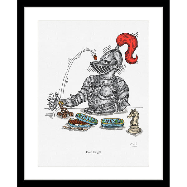 Limited Edition Art Print: Date Knight