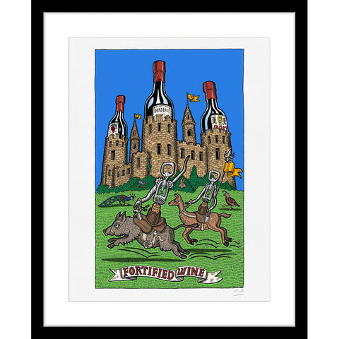 Limited Edition Art Print: Fortified Wine
