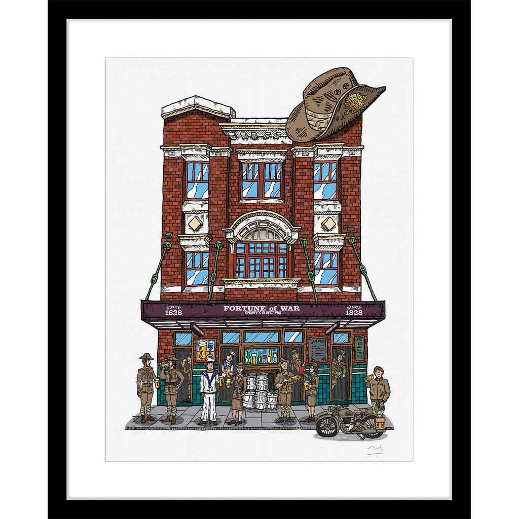 Limited Edition Print: Fortune of War Pub