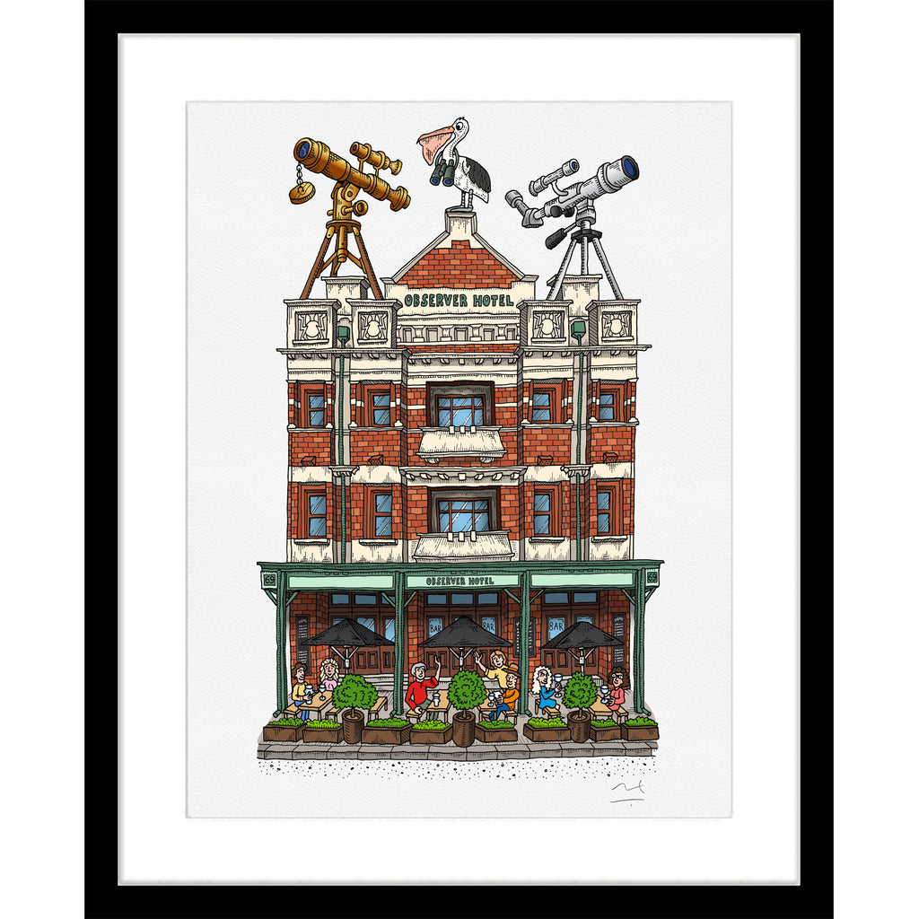 Limited Edition Print: Observer Hotel, The Rocks
