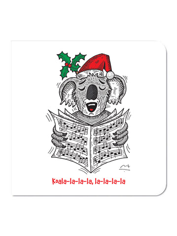 Koala-la-la-la-LA Christmas Card