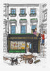 Art Print: Paxton 7 Whitfield Cheese shop, London