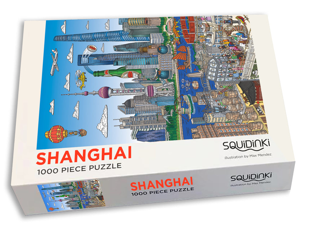 1000 Piece Jigsaw Puzzles: SHANGHAI - DUE IN STOCK MID AUGUST