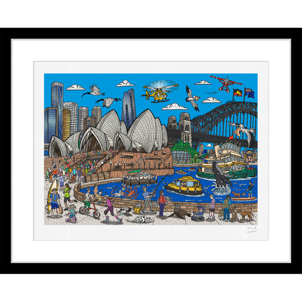 Limited Edition Print: Farm Cove, Sydney Harbour