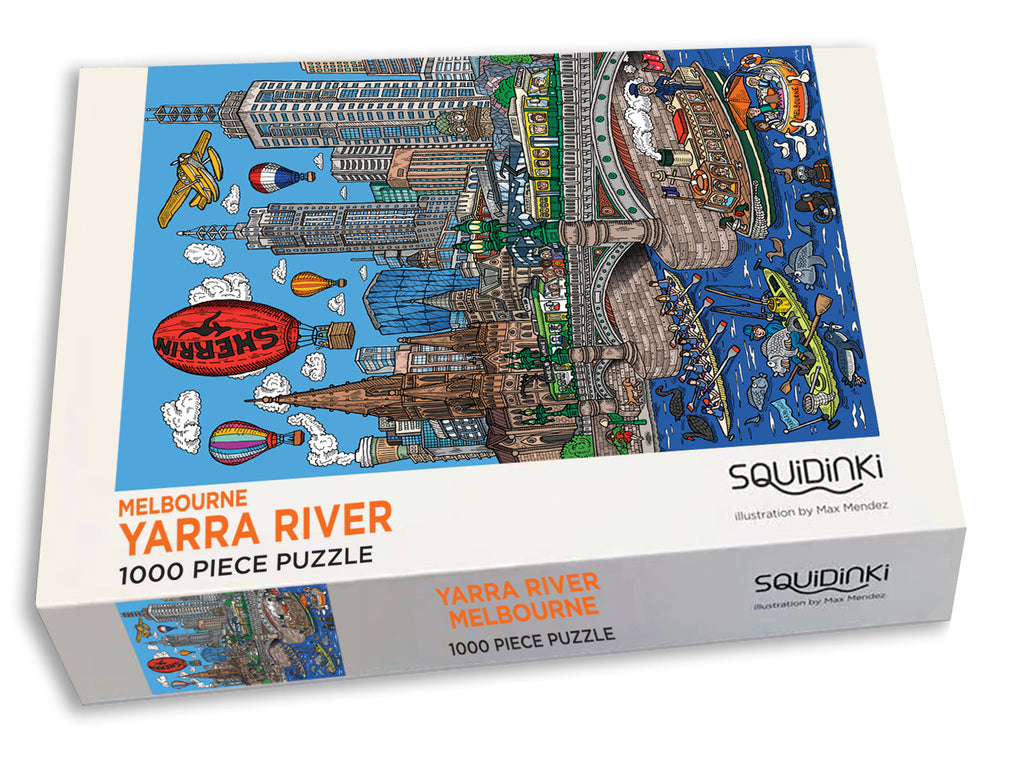 1000 Piece Jigsaw Puzzle: Yarra River, Melbourne LAUNCHING NOVEMBER