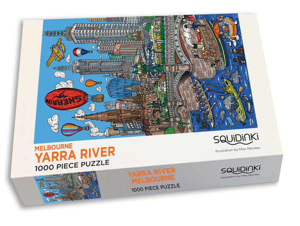 1000 Piece Jigsaw Puzzle: Yarra River, Melbourne LAUNCHING NOVEMBER
