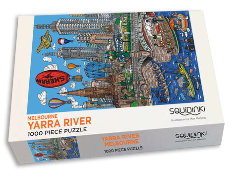 1000 Piece Jigsaw Puzzle: Yarra River, Melbourne LAUNCHING NOVEMBER