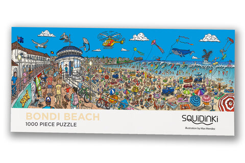 1000 Piece Panoramic Jigsaw Puzzles: Bondi Beach - DUE 18 DECEMBER