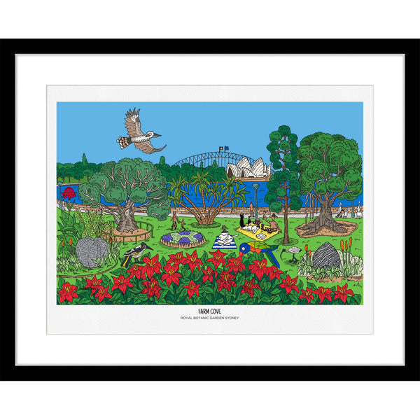 Limited Edition Art Print: Farm Cove