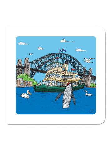 Sydney Harbour Greeting Card