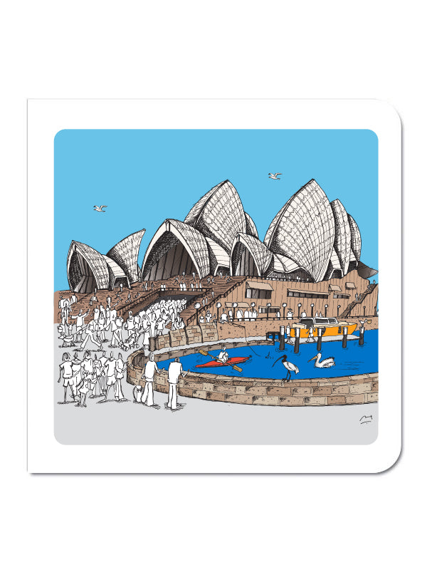 Sydney Opera House Greeting Card