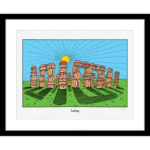 Limited Edition Art Print: Sconehenge