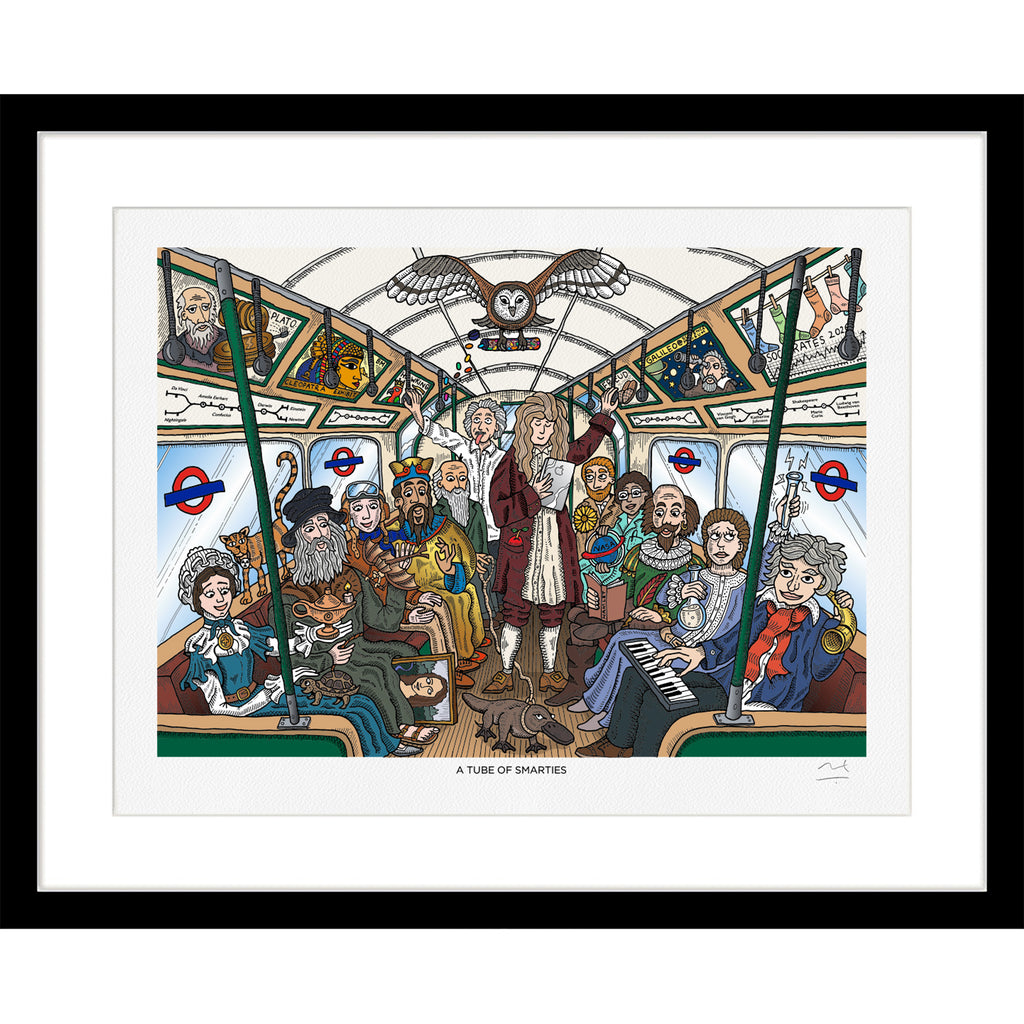 Limited Edition Art Print: A Tube of Smarties