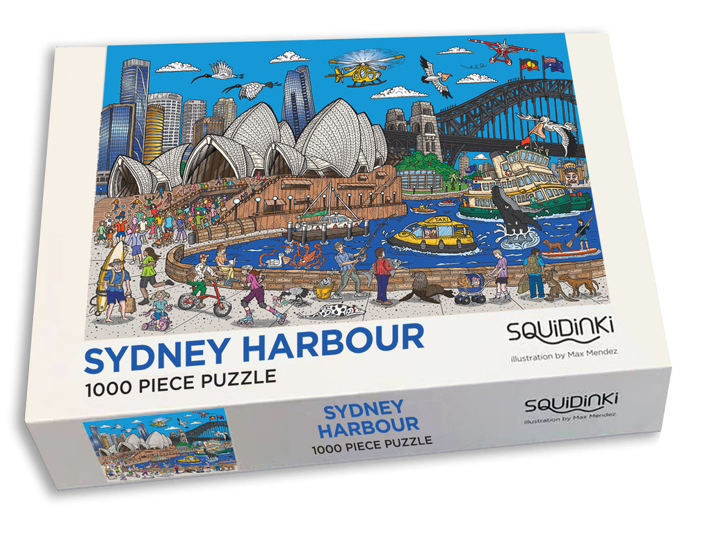 1000 Piece Jigsaw Puzzles: SYDNEY HARBOUR: due back in stock October