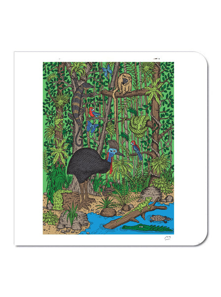 Greeting Card: Tropical Rainforest
