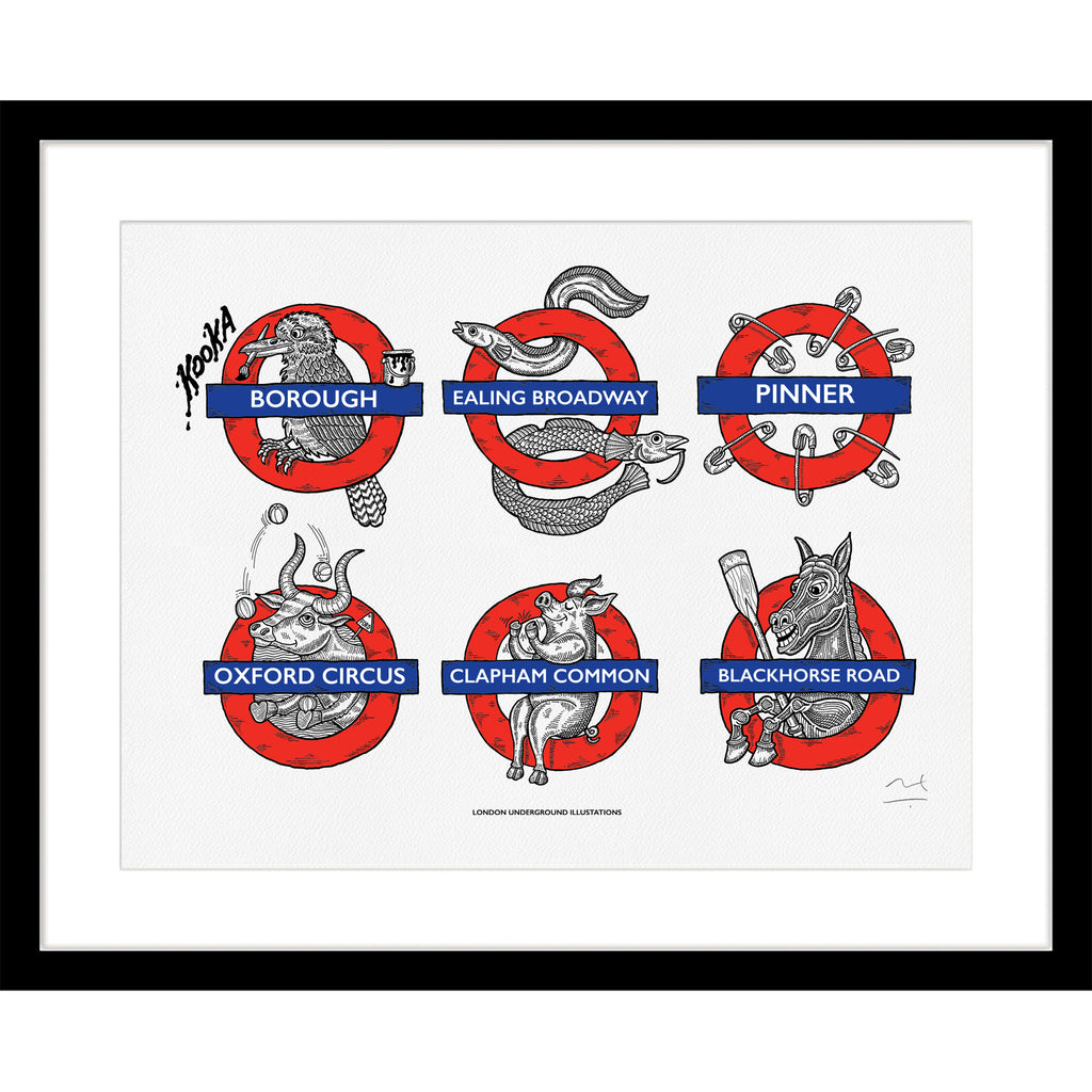 Limited Edition Print: London Underground