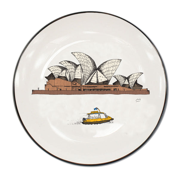 Sydney Opera House Canapé Plate