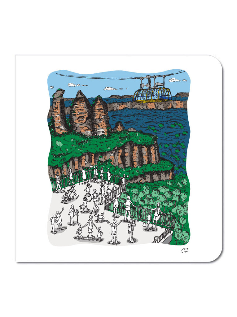 Blue Mountains Greeting Card