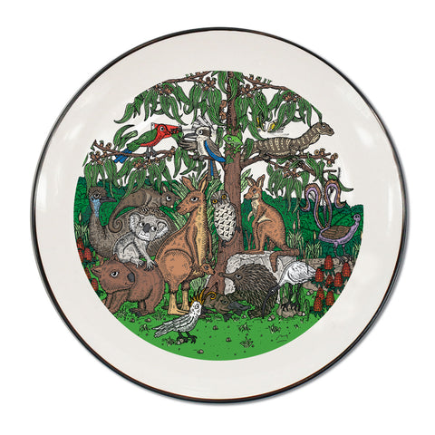 Australian Wildlife Canapé Plate