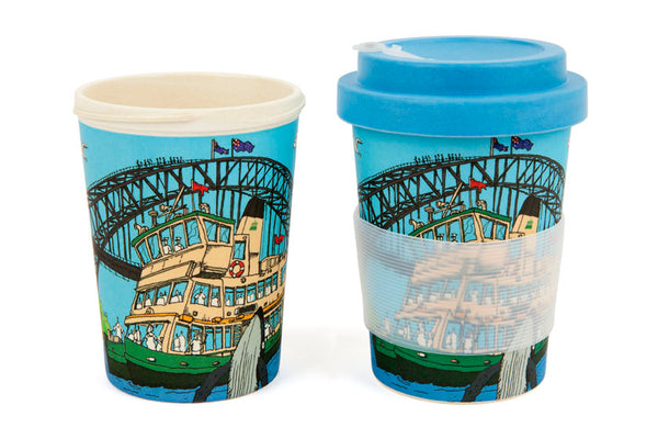 Eco-Bamboo fibre Keep Cup: Sydney Harbour