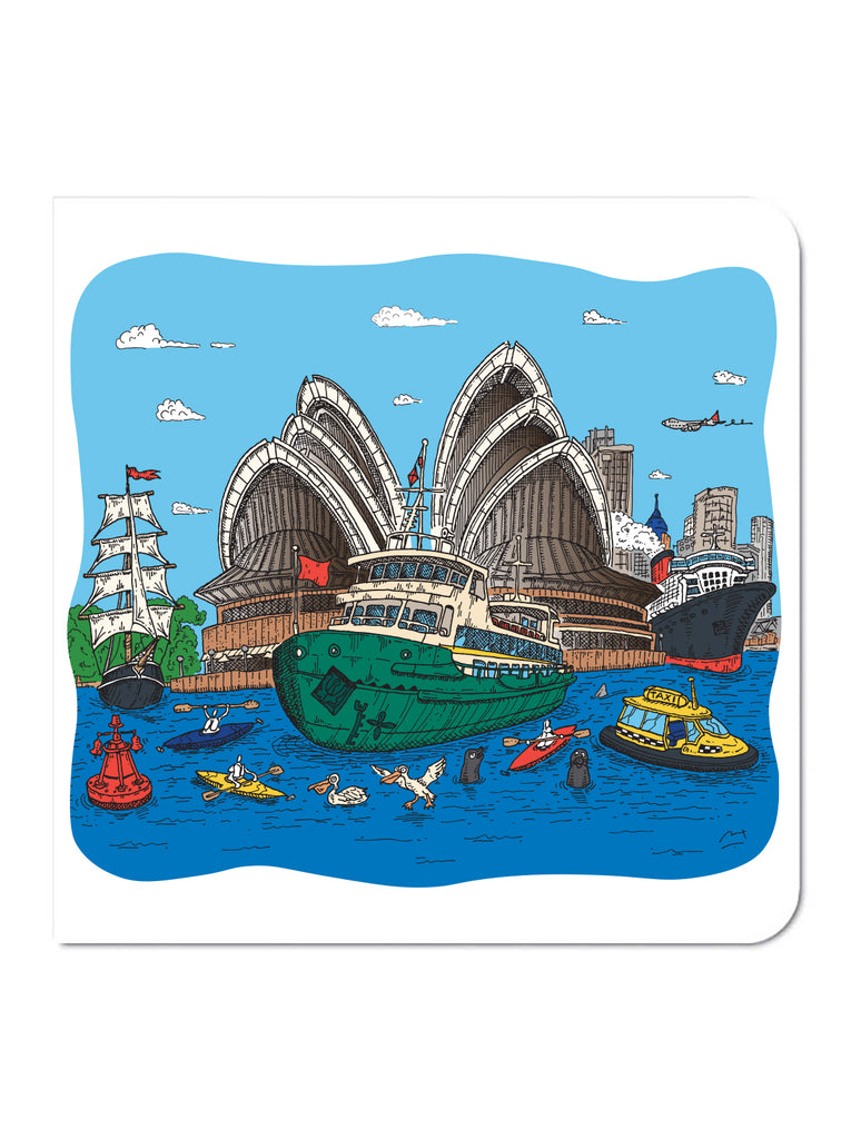 Greeting Card: Manly Ferry