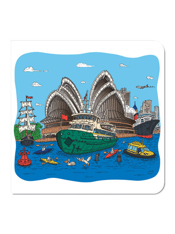 Greeting Card: Manly Ferry