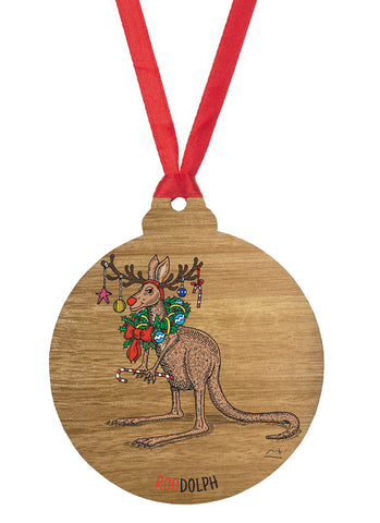 Australian Christmas Decoration: Roodulf