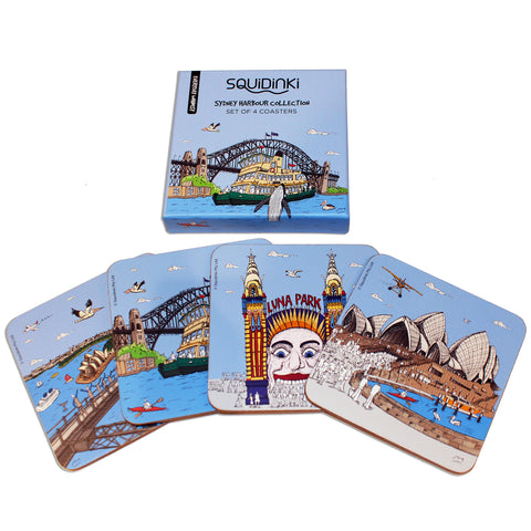Coaster Sets: Sydney Harbour Collection AVAILABLE LATE JANUARY