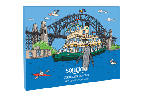 Placemat Set: Sydney Harbour Collection