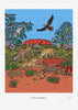 Limited Edition Art Print: Uluru, Australia