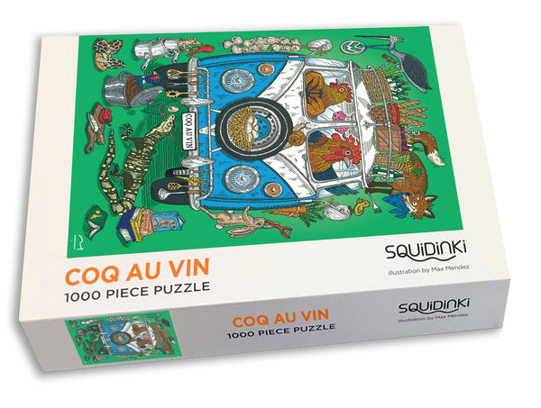 1000 Piece Jigsaw Puzzle: Coq au Vin