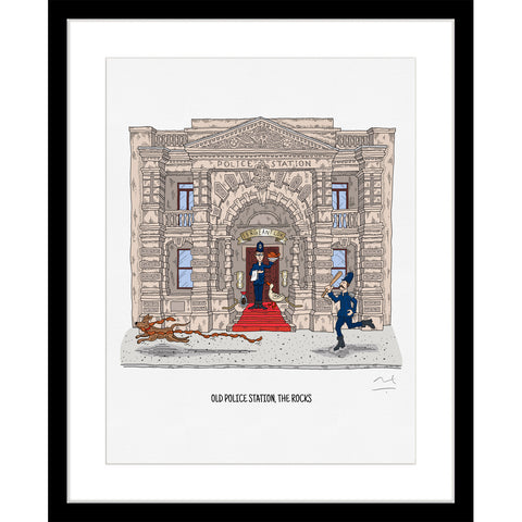 Limited Edition Print: Old Police Station, The Rocks