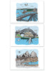 Tin of 10 Cards & envelopes - Sydney Harbour Collection