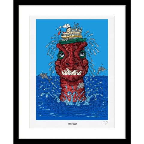 Limited Edition Art Print: Tooth Ferry