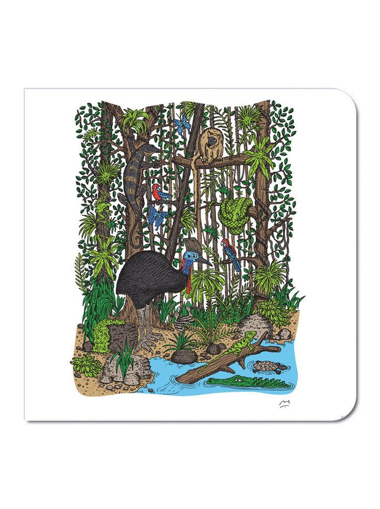 Greeting Card: Tropical Rainforest